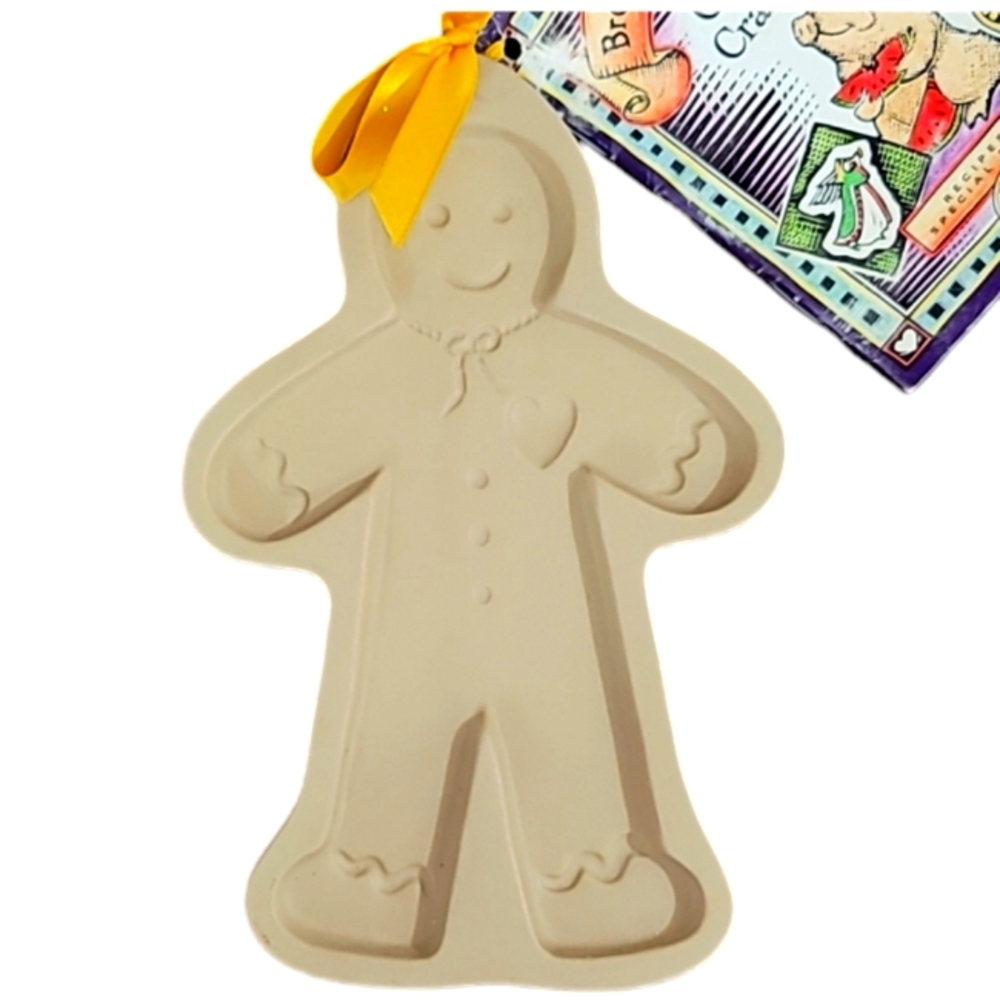 Brown Bag Cookie Art Gingerbread Man Cookie and Craft Mold Vintage Retired